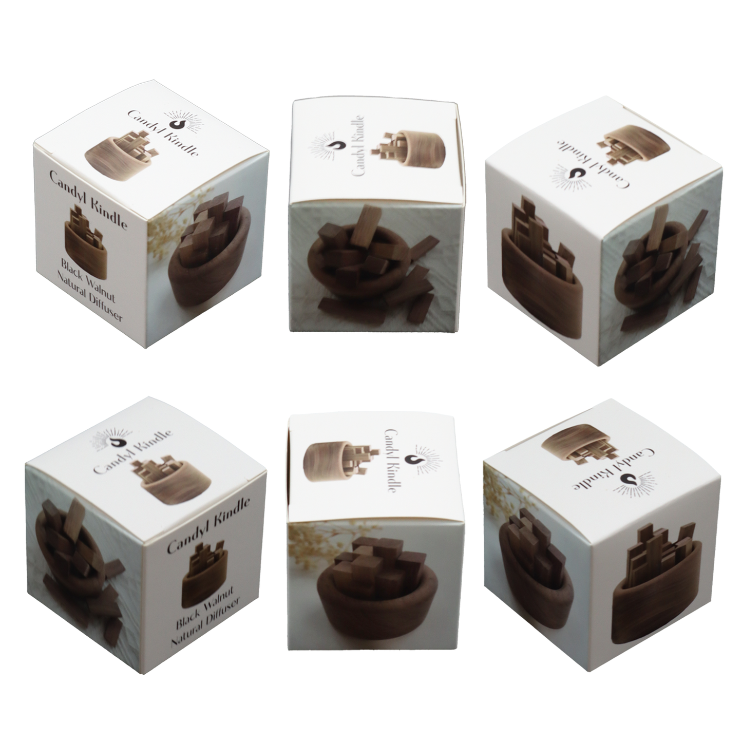 Candyl - Natural Wood Essential Oil Diffuser - Candyl Kindle