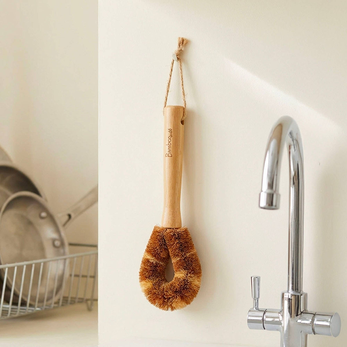 Bamboo Switch - Bamboo Bottle Cleaning Brush | Scrubber Bestseller