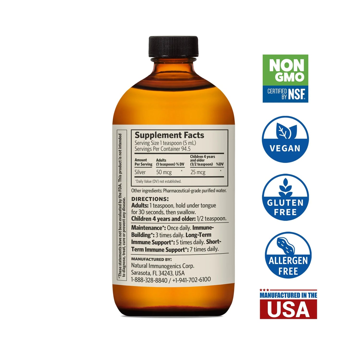 Sovereign Silver Bio-Active Silver Hydrosol