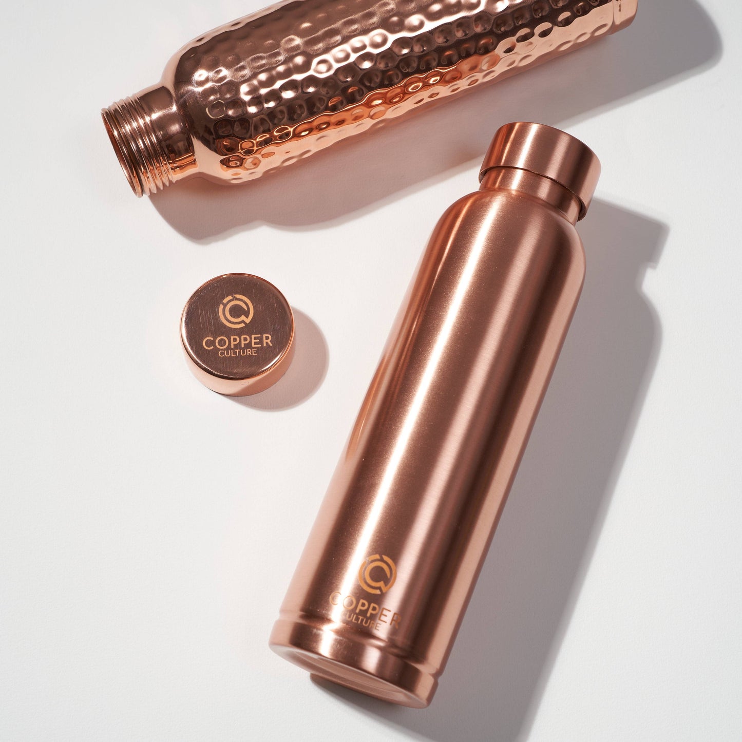 CopperCulture - Polished Copper Water Bottle 950ml