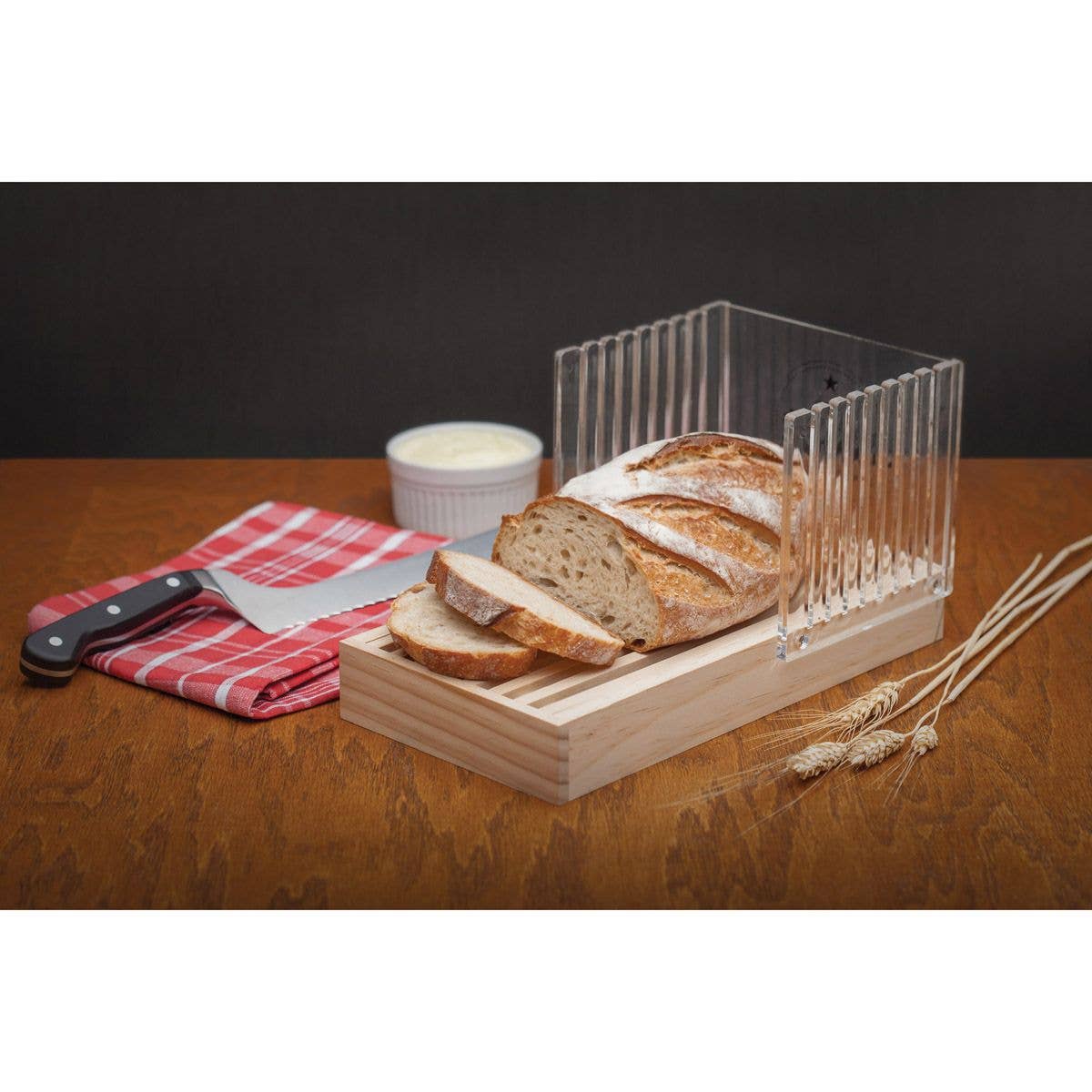 HIC - Harold Import Co. - Mrs. Anderson's Baking Bread Slicing Guide
