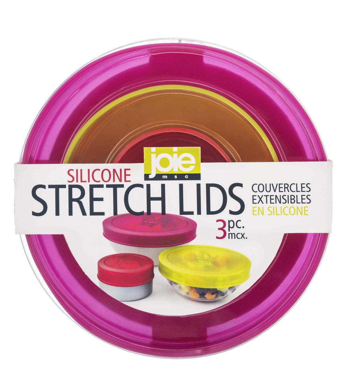HIC - Harold Import Co. - Joie Silicone Stretch Lids, 3pc