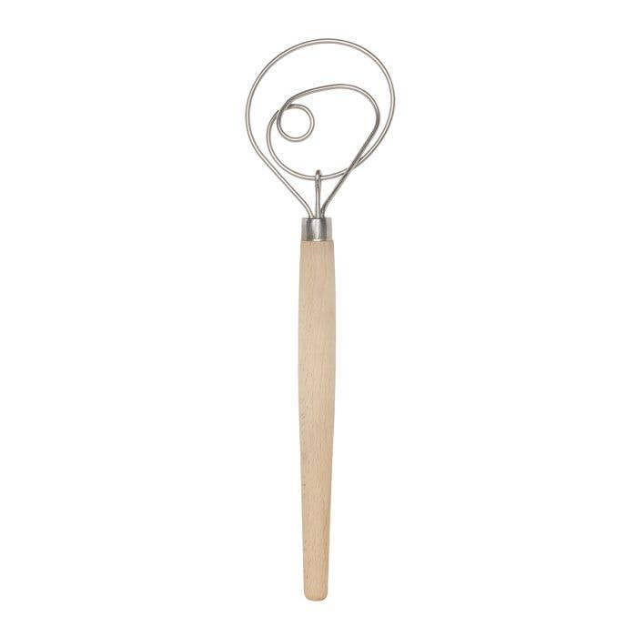 HIC - Harold Import Co. - Dough Whisk – 12in Stainless Steel Bread & Batter Mixer