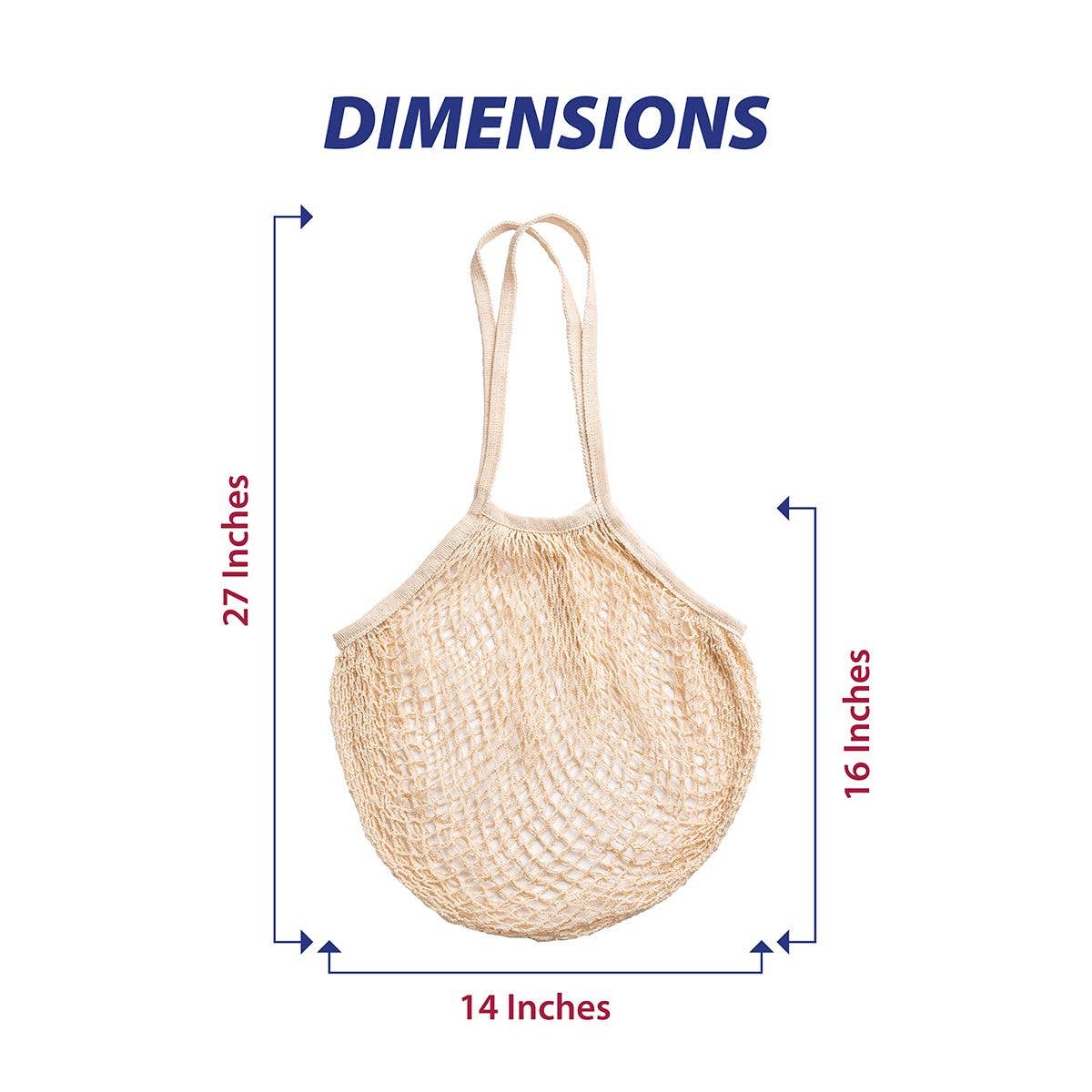 HIC - Harold Import Co. - HIC Kitchen Reusable French Market Bags, Set Of 2