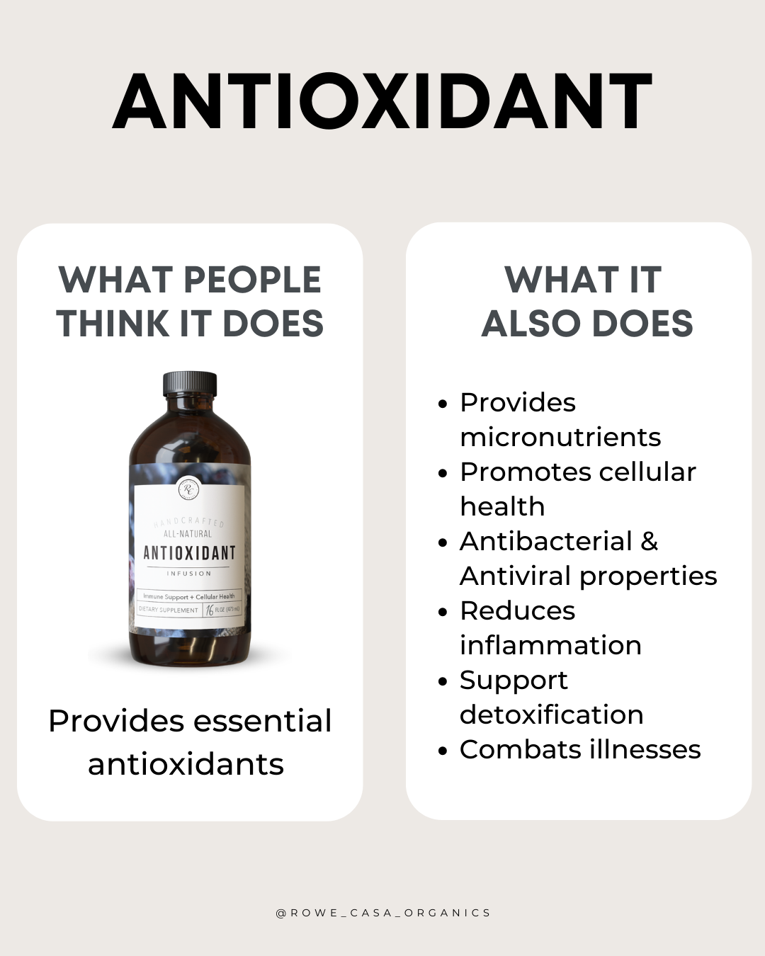 ANTIOXIDANT INFUSION | 16 oz