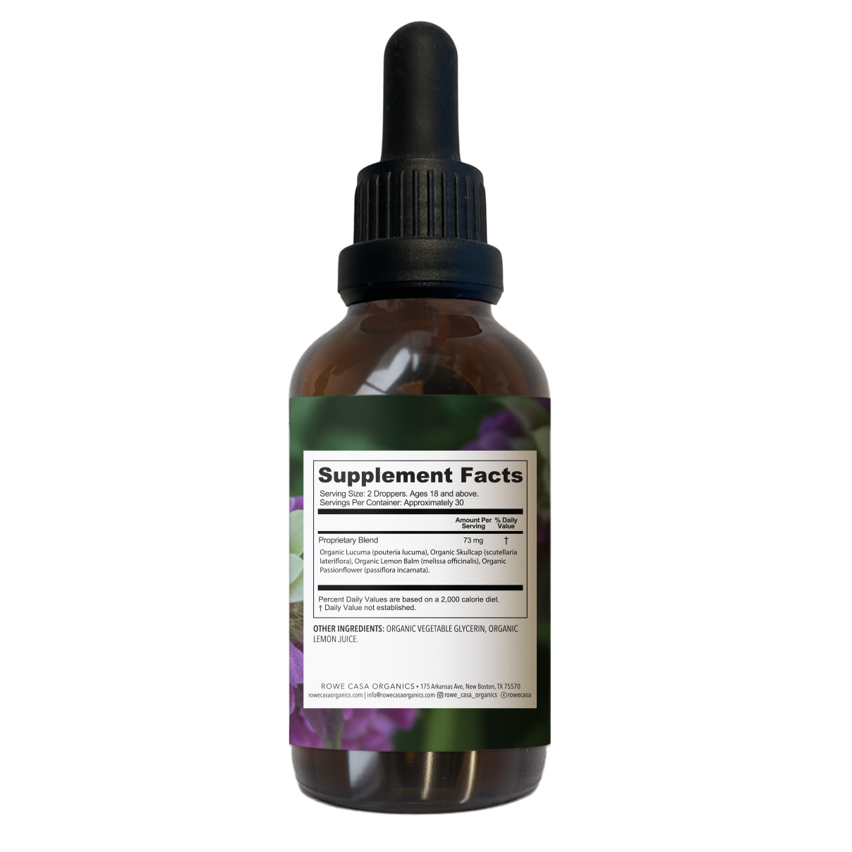 ANIXIETY SUPPORT TINCTURE | 2 oz