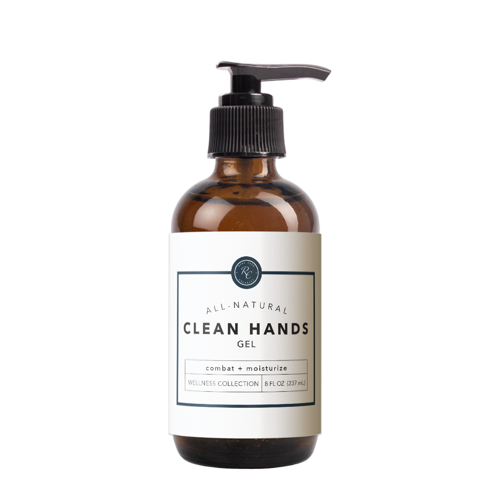 CLEAN HANDS GEL | 8 oz (Hand Sanitizer)