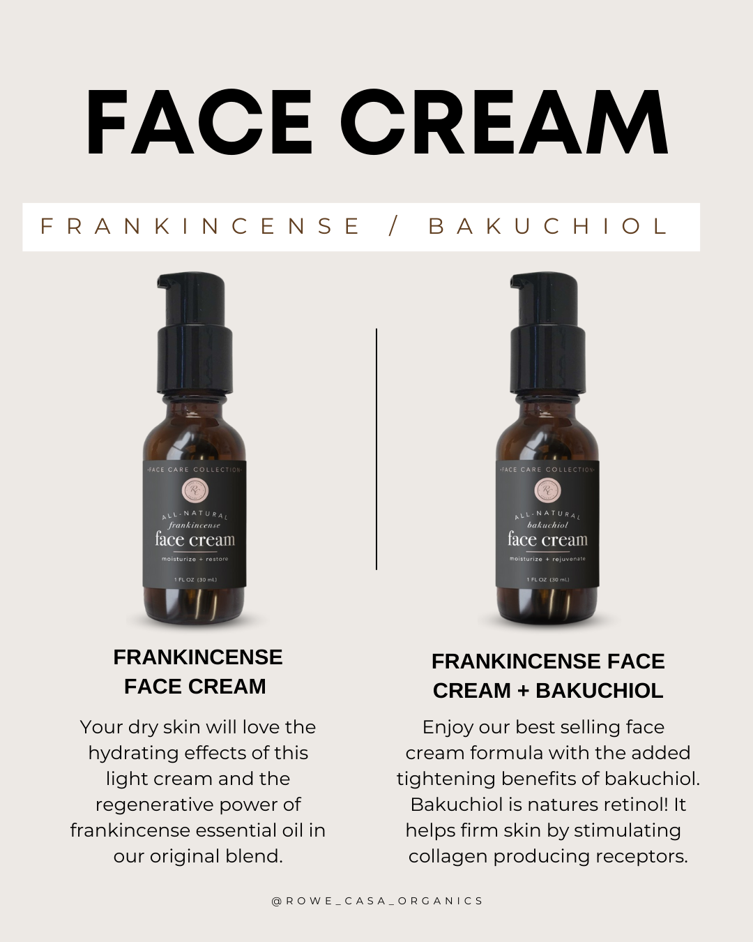 FACE CREAM | 1 oz | WITH BAKUCHIOL
