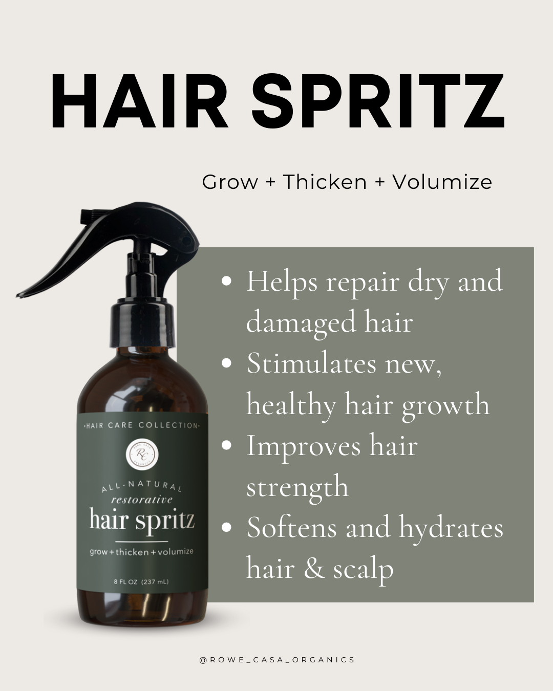 HAIR SPRITZ | 4 oz