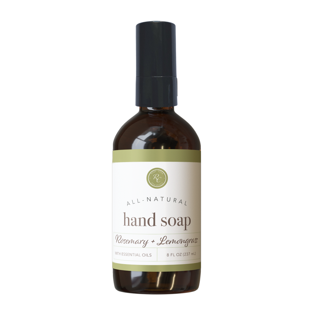 HAND SOAP | 8 oz | Rosemary + Lemongrass