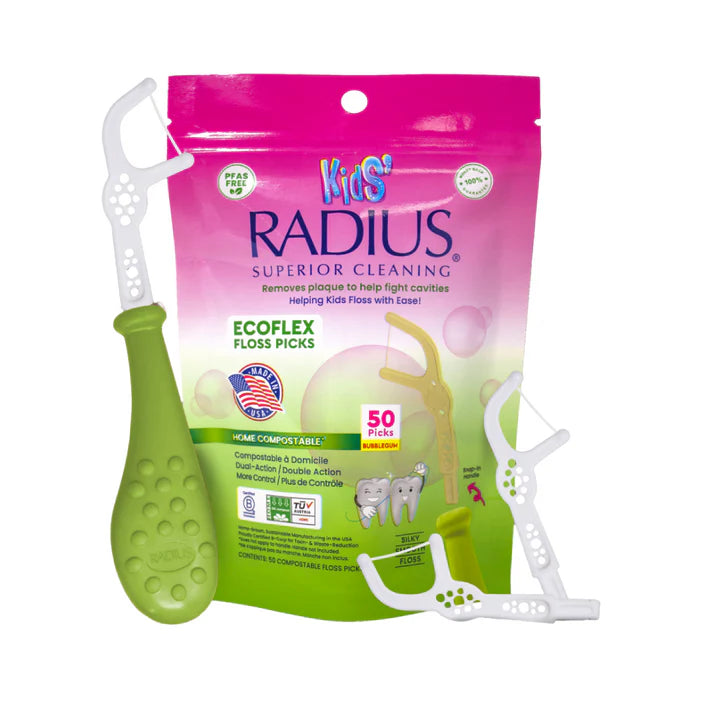 EcoFlex Floss Picks – Kid-Friendly, USA-Made Eco Friendly Floss Picks