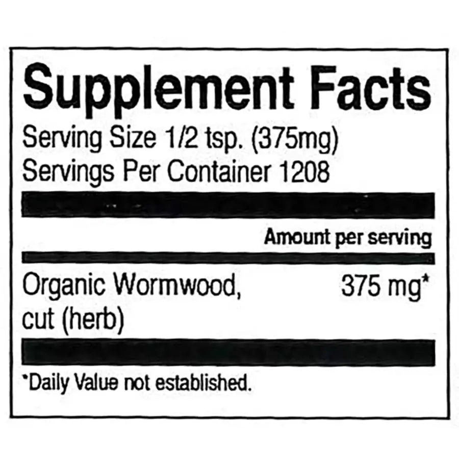 Frontier Co-op Wormwood Herb, Cut & Sifted, Organic