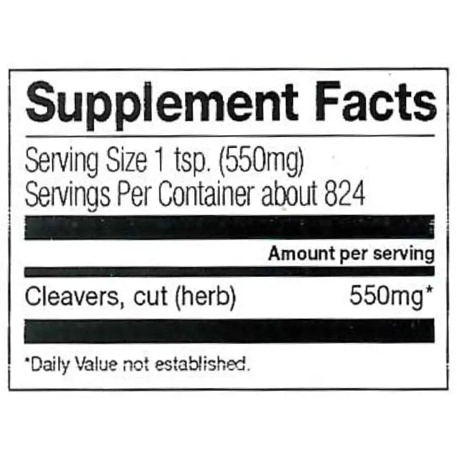 Frontier Co-op Cleavers Herb, Cut & Sifted