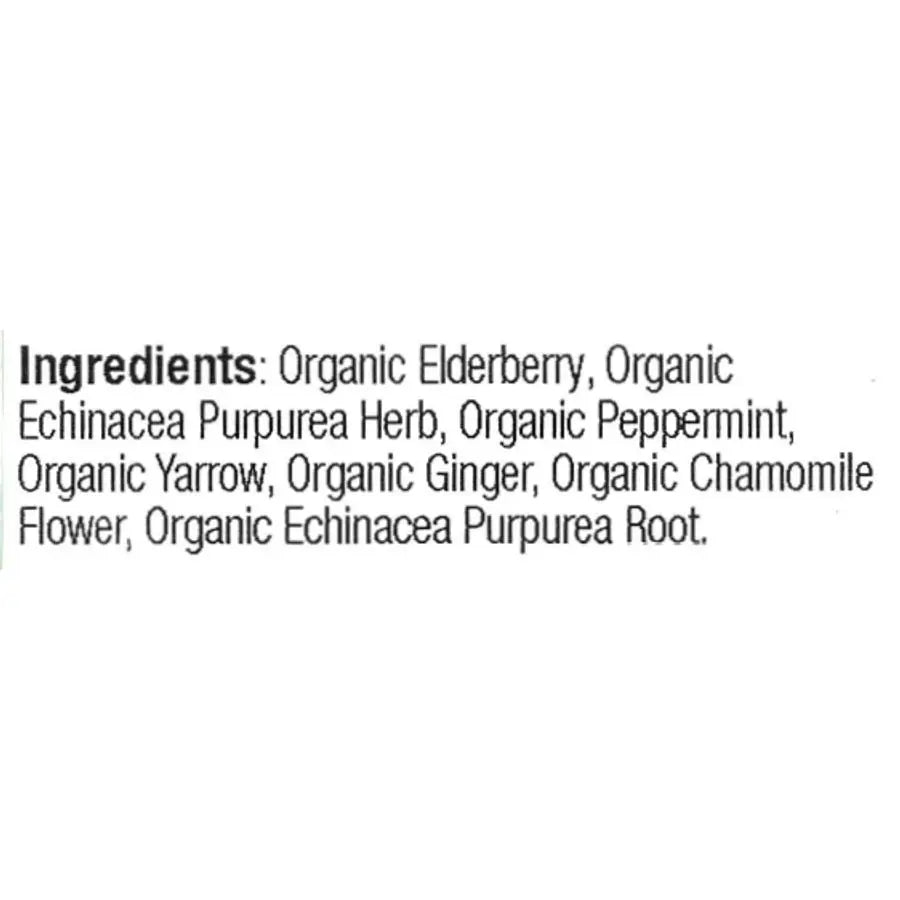 Frontier Co-op Elderberry Echinacea Wellness Tea, Organic
