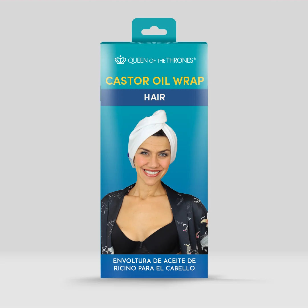 Castor Oil Hair Wrap