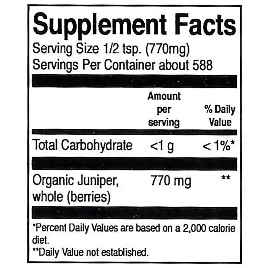 Frontier Co-op Organic Whole Juniper Berries