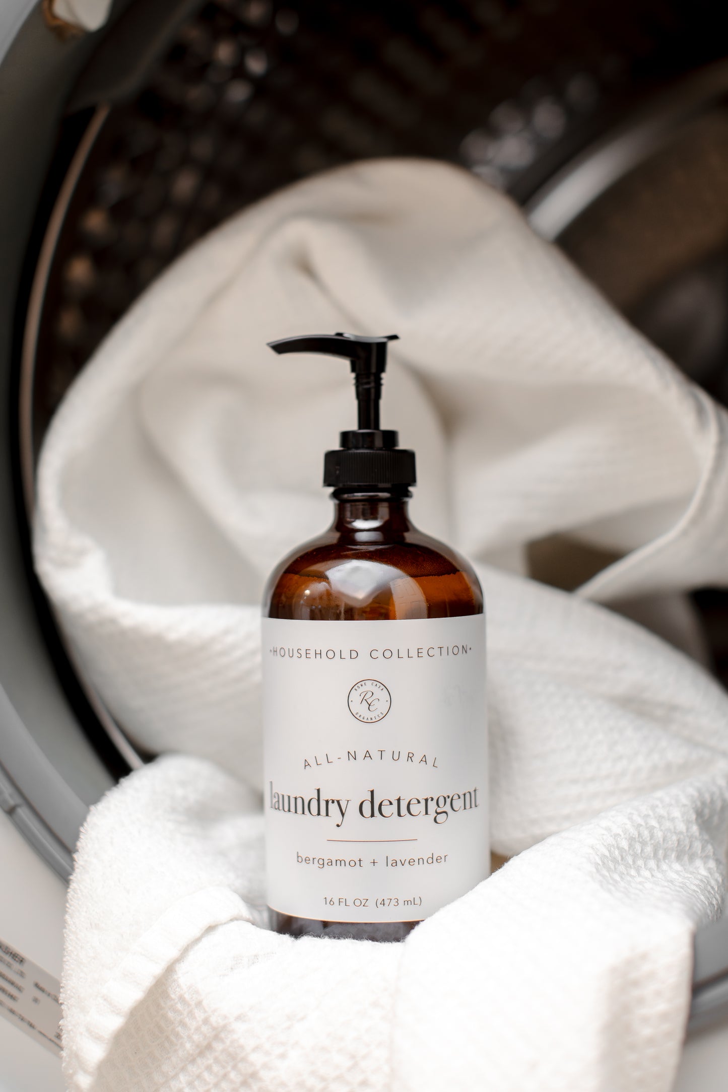 LAUNDRY DETERGENT | LIQUID | 16 oz | Bergamot + Lavender
