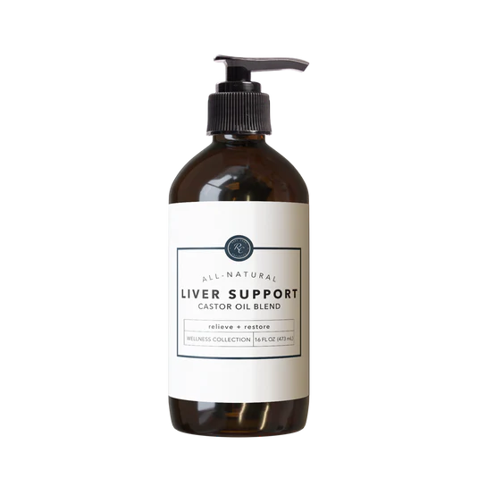 LIVER SUPPORT CASTOR OIL BLEND| 16 OZ