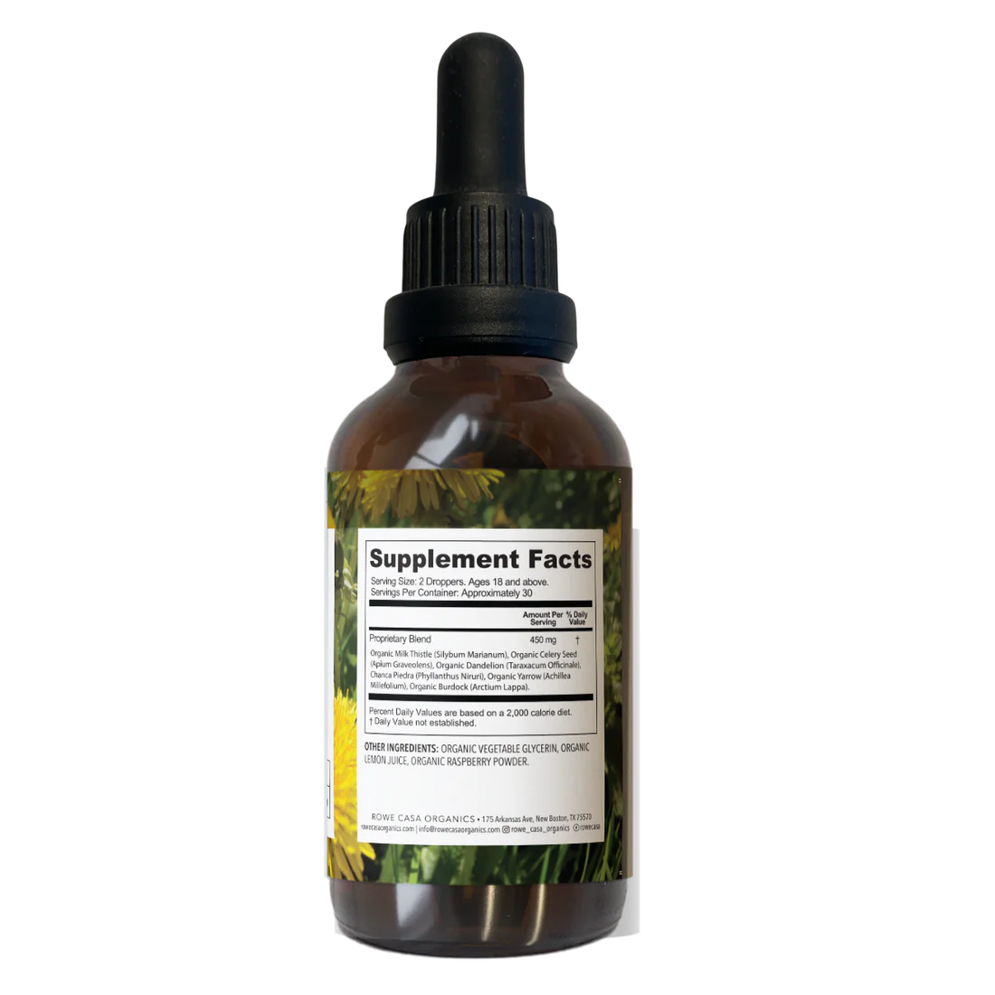 LIVER SUPPORT TINCTURE| 2 OZ