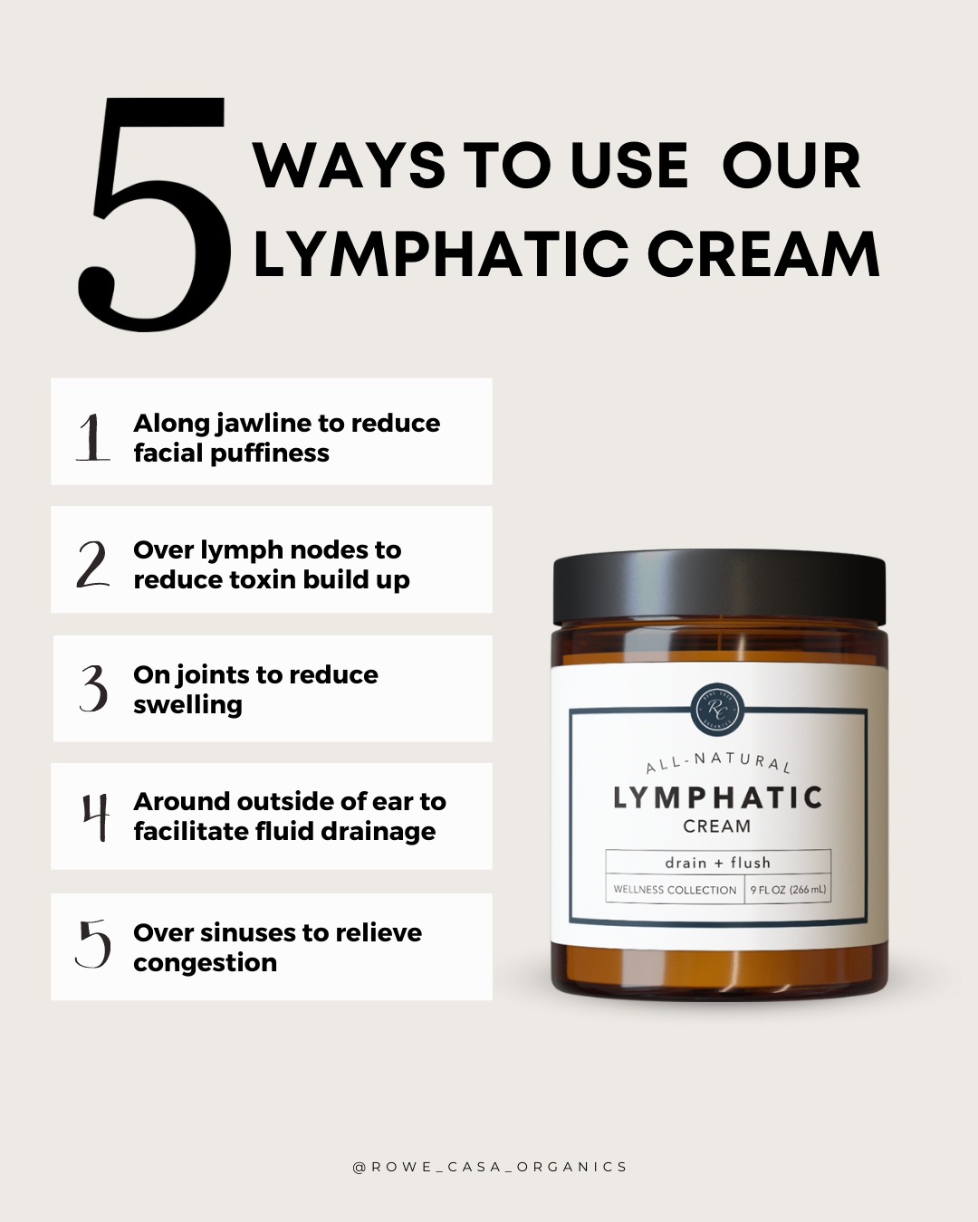 LYMPHATIC LOTION | 8 oz