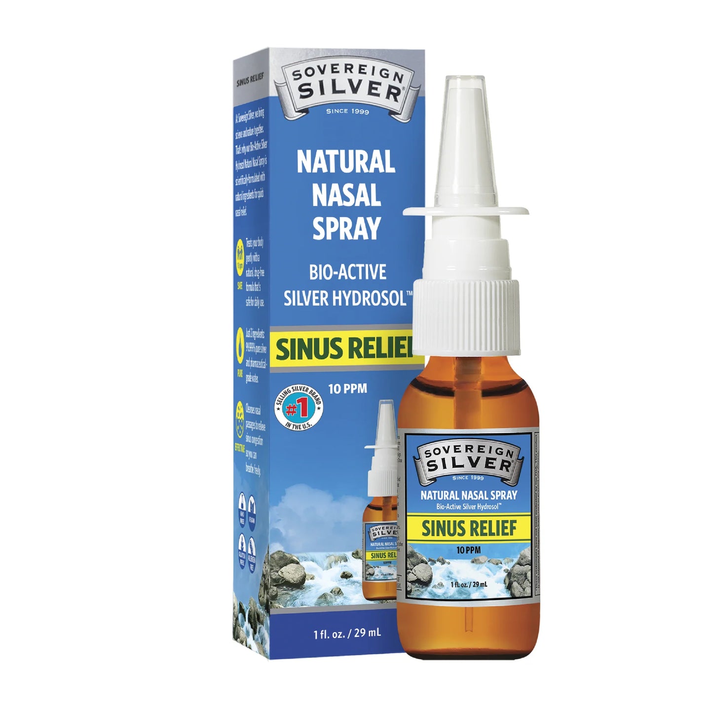 Bio-Active Silver Hydrosol - Natural Nasal Spray
