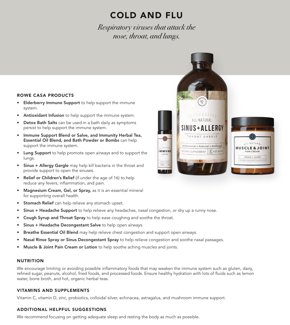 Wellness Recommendations Guide – Print or Digital Copy