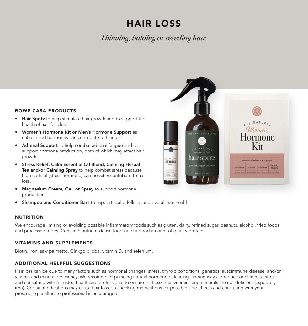 Wellness Recommendations Guide – Print or Digital Copy
