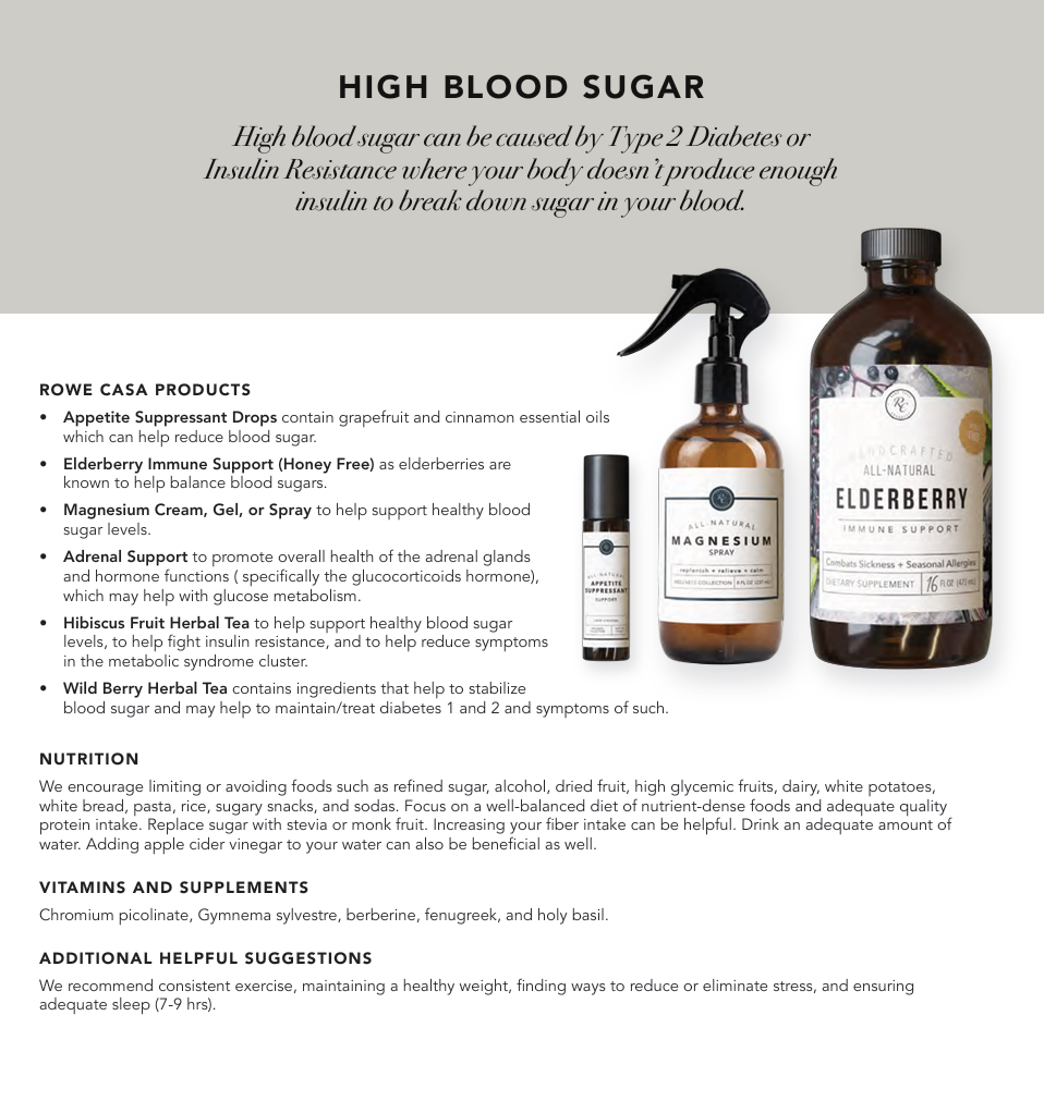 Wellness Recommendations Guide – Print or Digital Copy