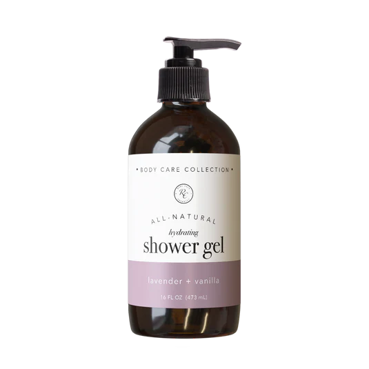 SHOWER GEL | 16 oz LAVENDER + VANILLA