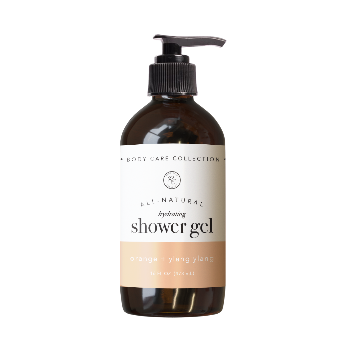 SHOWER GEL | 16 oz ORANGE + YLANG YLANG