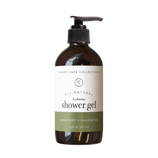 SHOWER GEL | 16 oz SPEARMINT + EUCALYPTUS