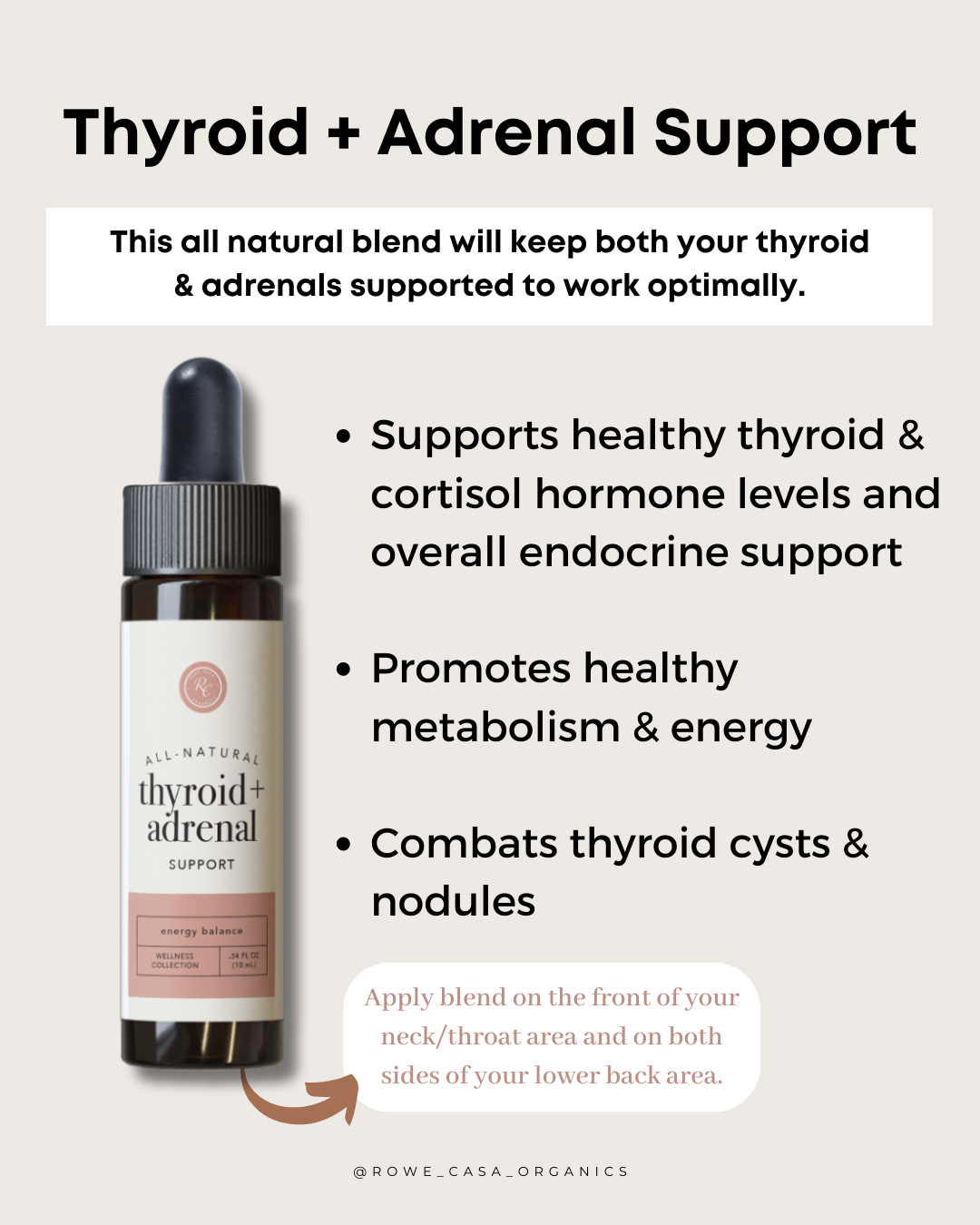 THYROID + ADRENAL SUPPORT | 10 ml