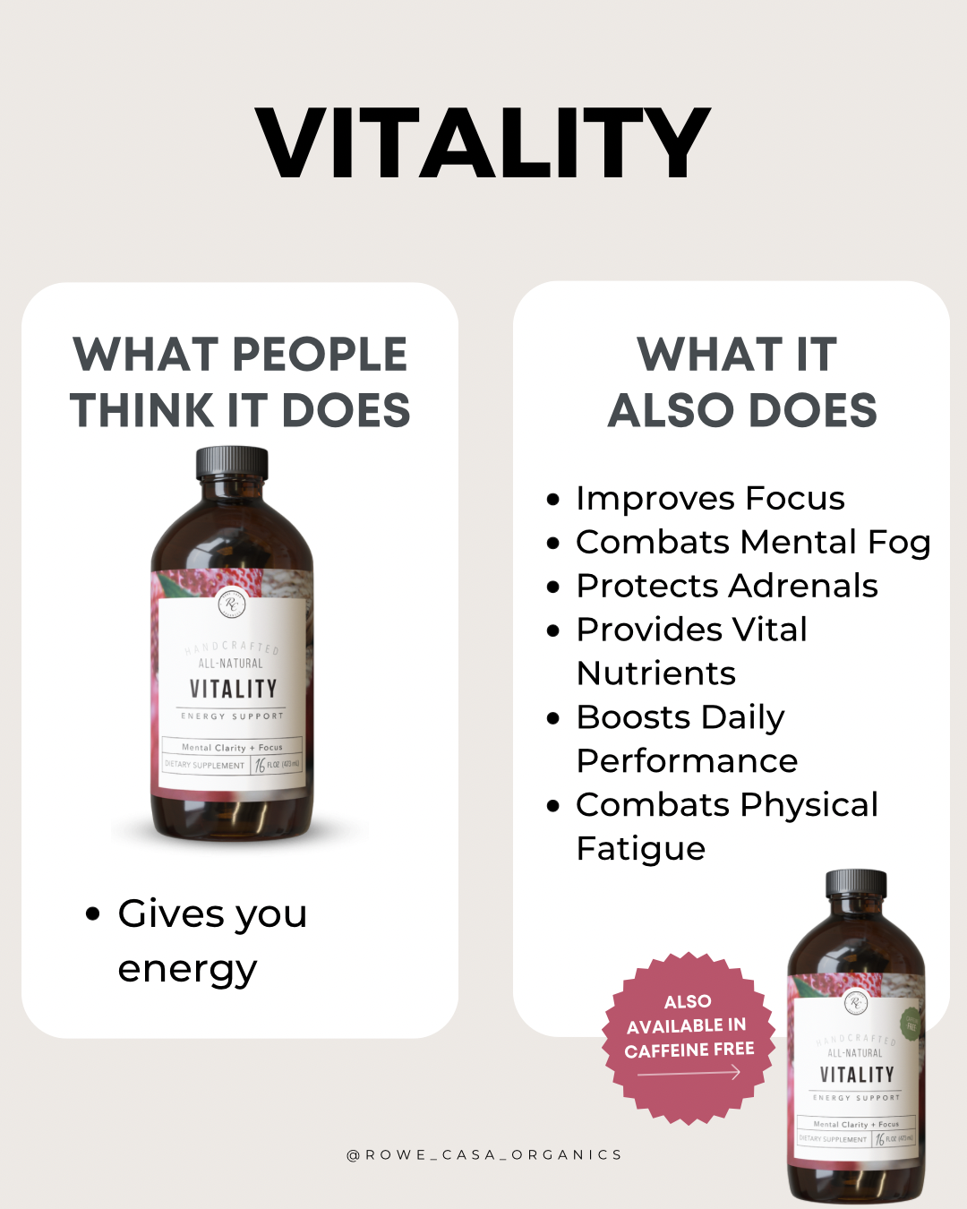VITALITY-Energy Support-Caffeinated | 16 oz