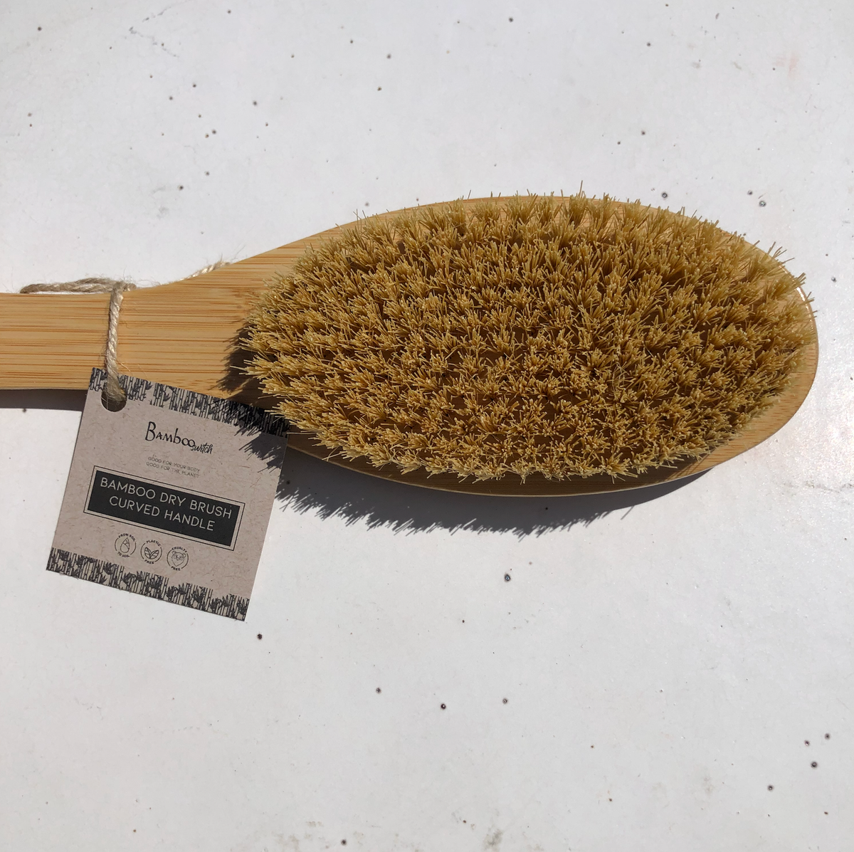 Bamboo Switch - Curved Bamboo Dry Brush