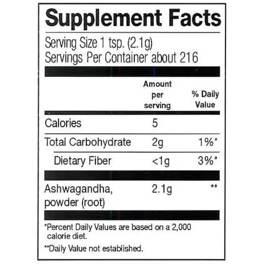 Frontier Co-op Ashwagandha Root Powder