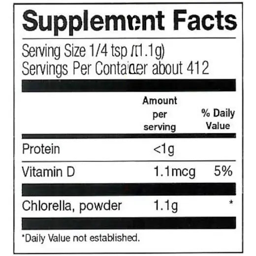 Frontier Co-op Chlorella Powder