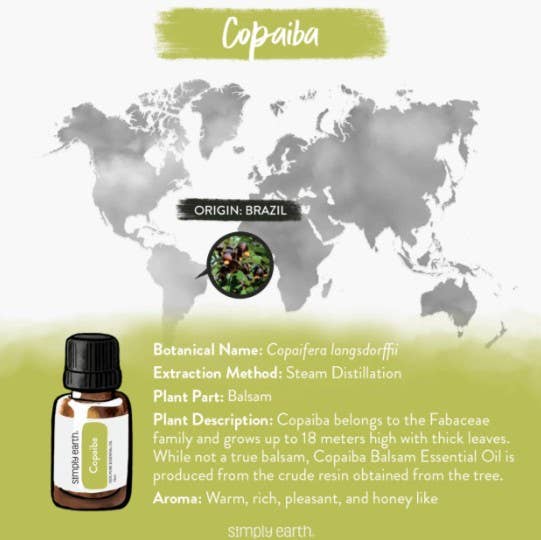 Simply Earth - Copaiba Balsam Essential Oil