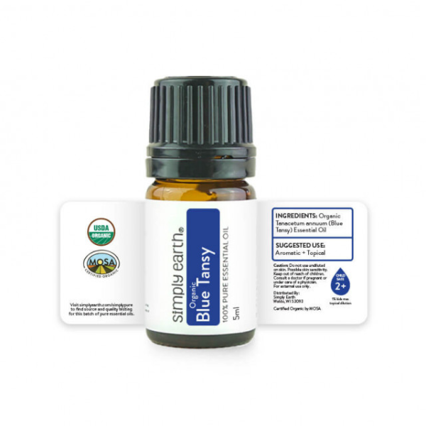 Simply Earth - Organic Blue Tansy Essential Oil