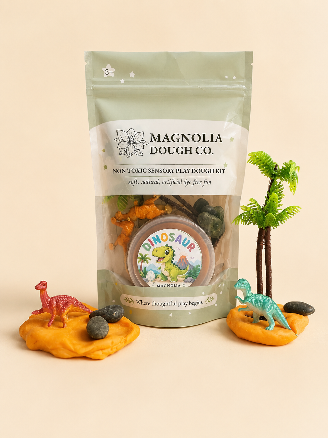 Magnolia Dough Co. - Dino Dig Mini Sensory Kit