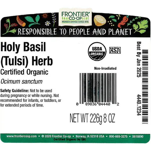 Frontier® Co-op Holy Basil (Tulsi) Herb, Organic