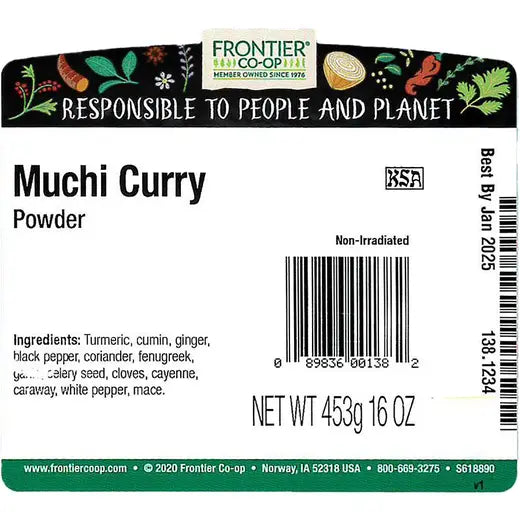 Frontier Co-op Muchi Curry Powder