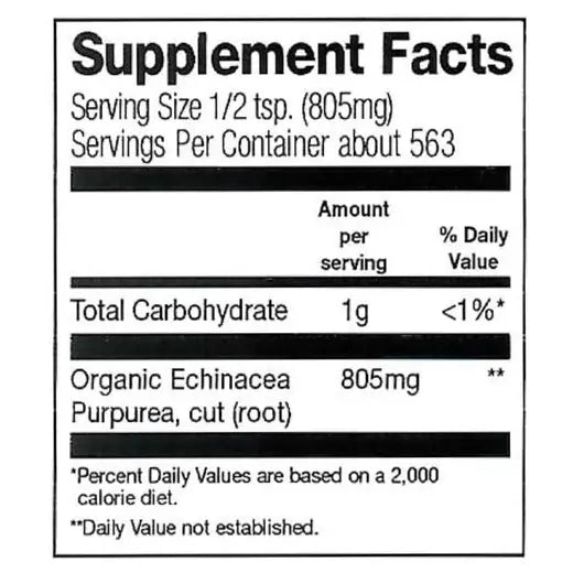 Frontier Co-op Echinacea Purpurea Root, Cut & Sifted, Organic