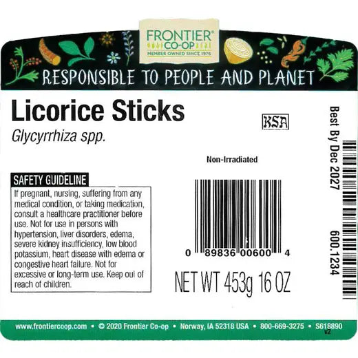 Frontier Co-op Licorice Sticks