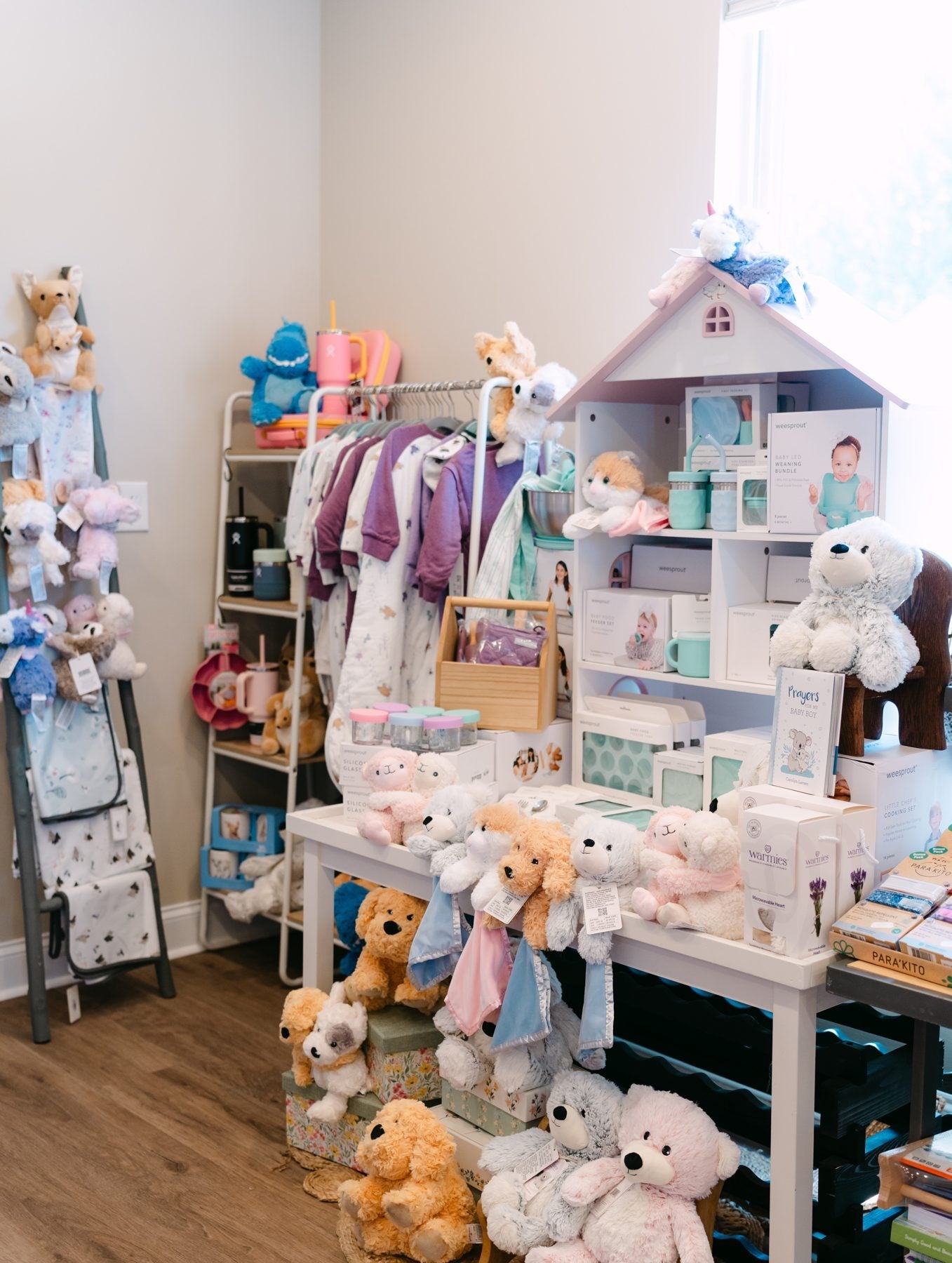 Baby and kids section at The Crunchy Shop
