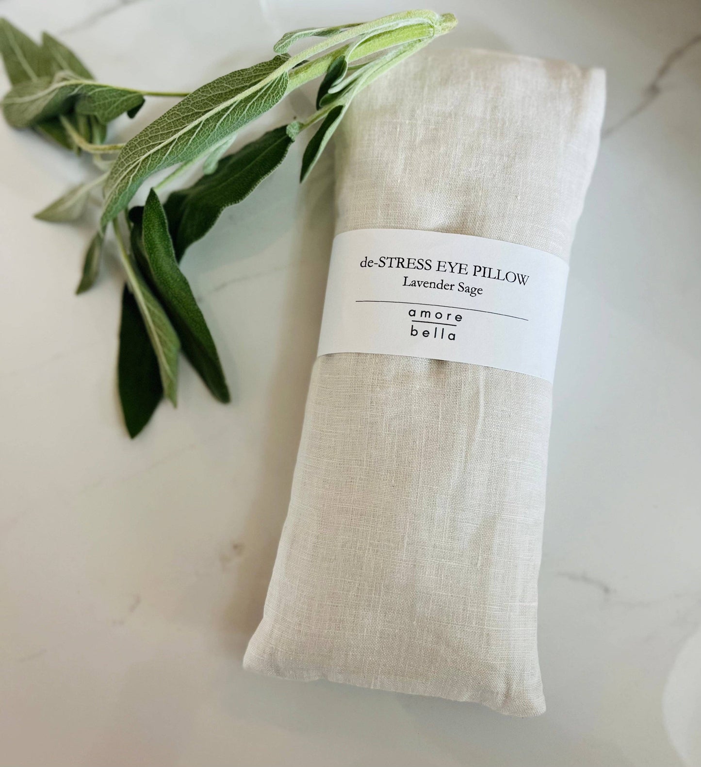 Amore Bella - De-STRESS Eye Pillow - Lavender & Sage