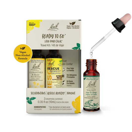 RESCUE & Bach Original Flower Remedies - Bach Original Flower Remedies, Ready To Go Trio Kit