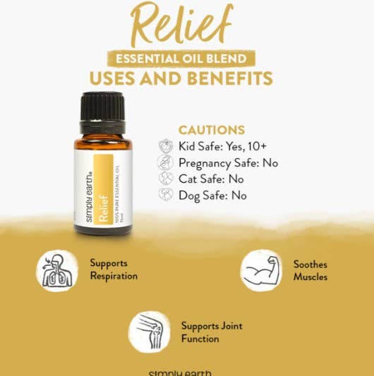 Simply Earth - Relief Essential Oil Blend