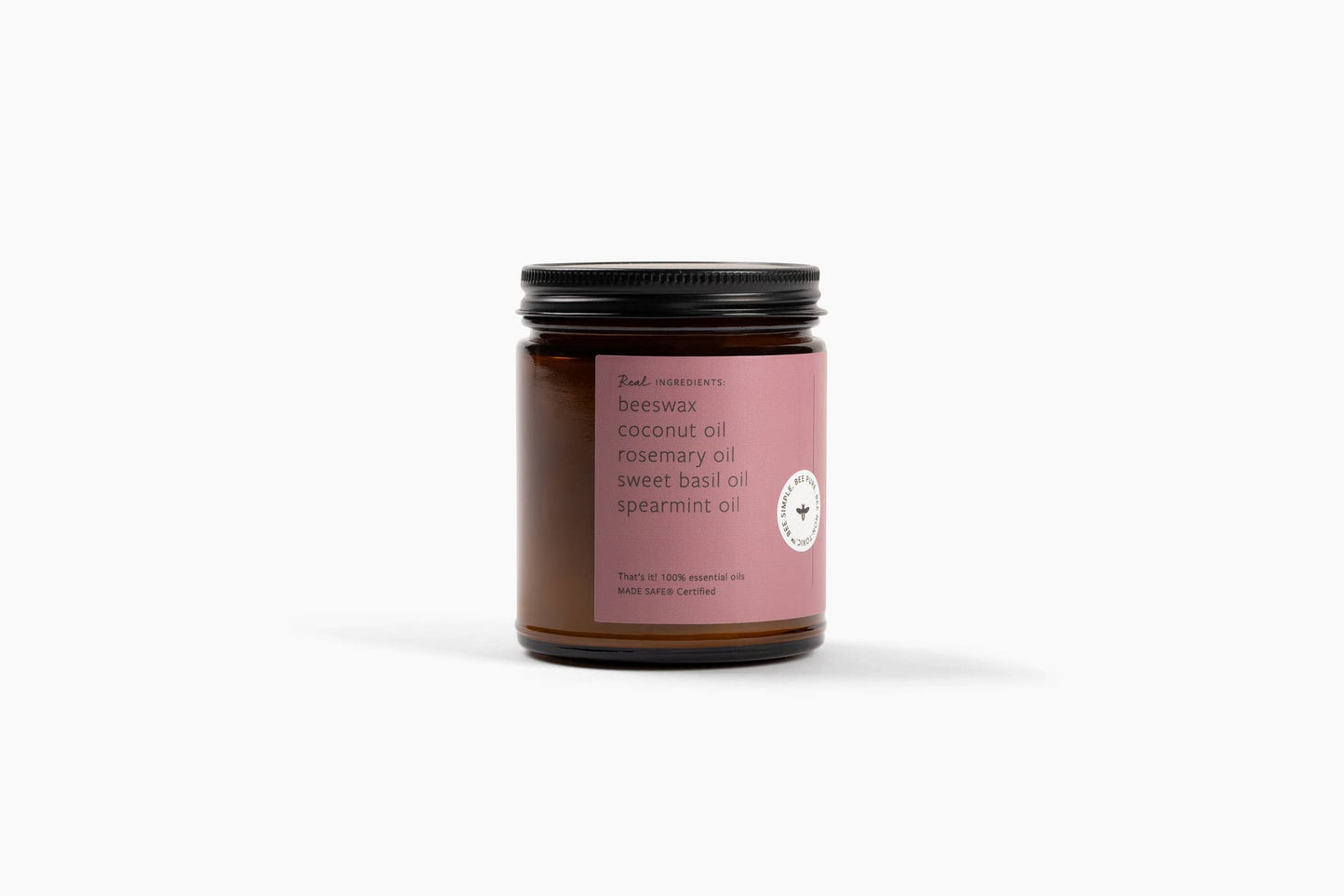 Fontana Candle Co. - Farmer's Market Essential Oil Beeswax Jar Candle: Non-Toxic
