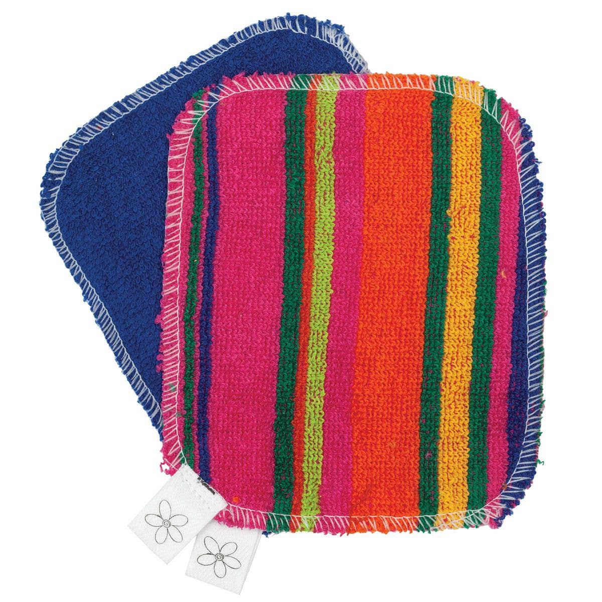 HIC - Harold Import Co. - Skoy Non-Scratch Cotton Scrubbers – Reusable Set of 2