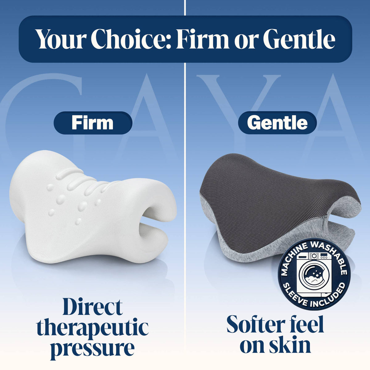 GAYA - Neck Stretcher for TMJ - Cervical Traction Pillow